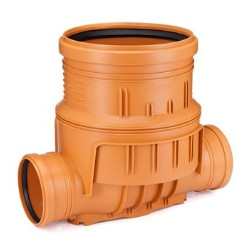 Baza camin PVC 315  1 intrare / 1 ieșire, pentru teava lisa