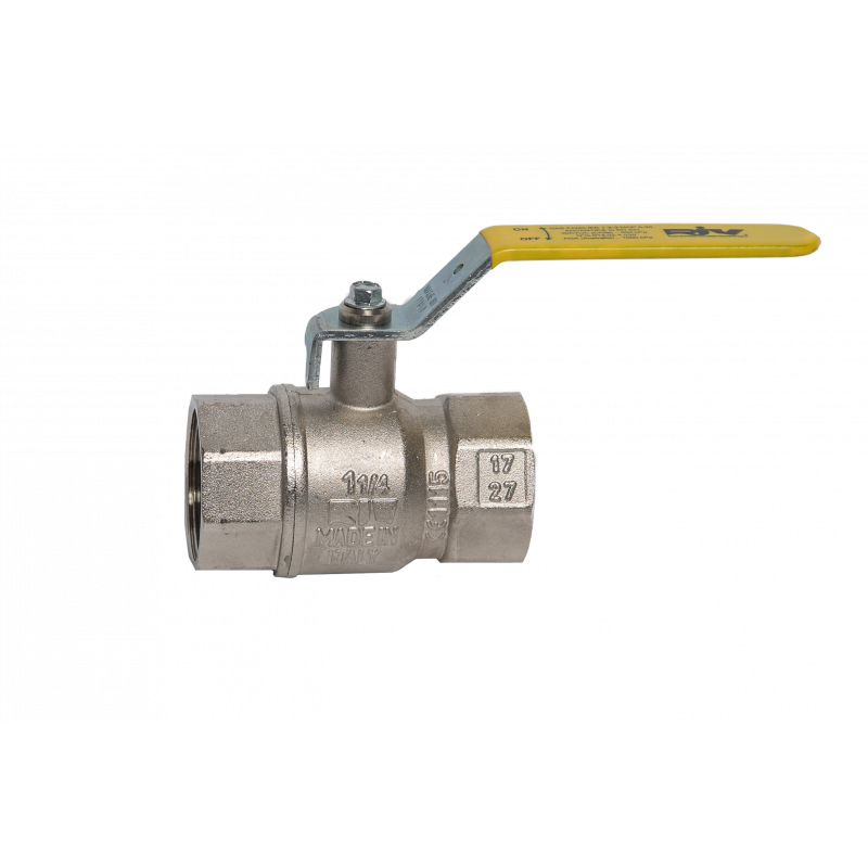 Robinet sferic cu maneta pentru gaz cu trecere totala, interior-interior Robinet sferic cu maneta pentru gaz cu trecere totala, interior-interior